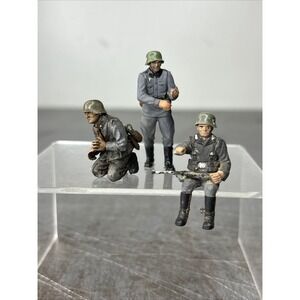 Tamiya Valor 21st Century 1/35 WWII German Soldier Figures Built Painted Lot